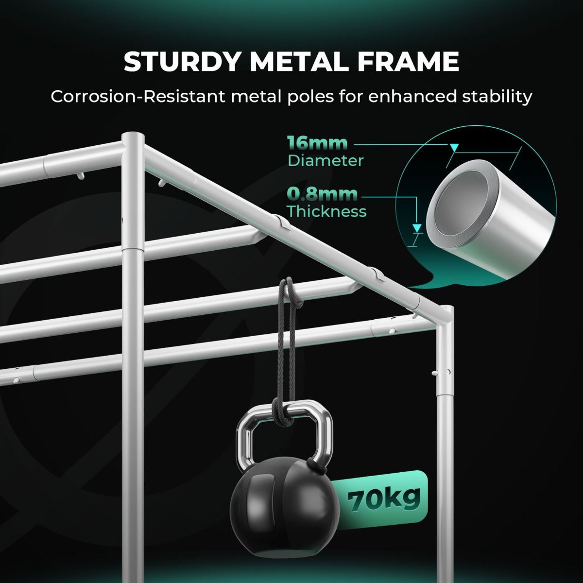 Mars Hydro TS 600 + 2'x2' Complete Indoor Grow Tent Kit with 4" iFresh Fan Kit