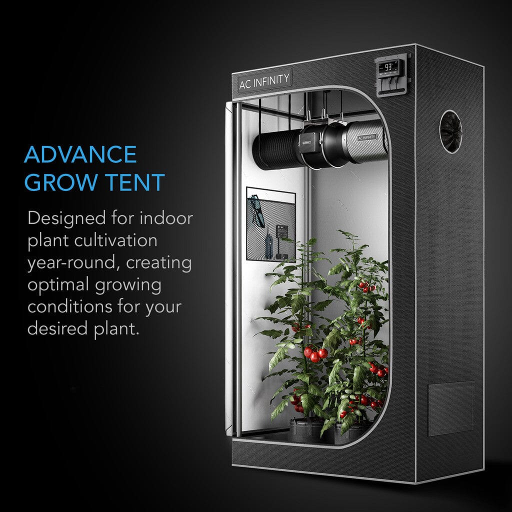 AC Infinity CLOUDLAB 632, Advance Grow Tent 3X2, 2000D Diamond Mylar Canvas, 36" X 24" X 72"