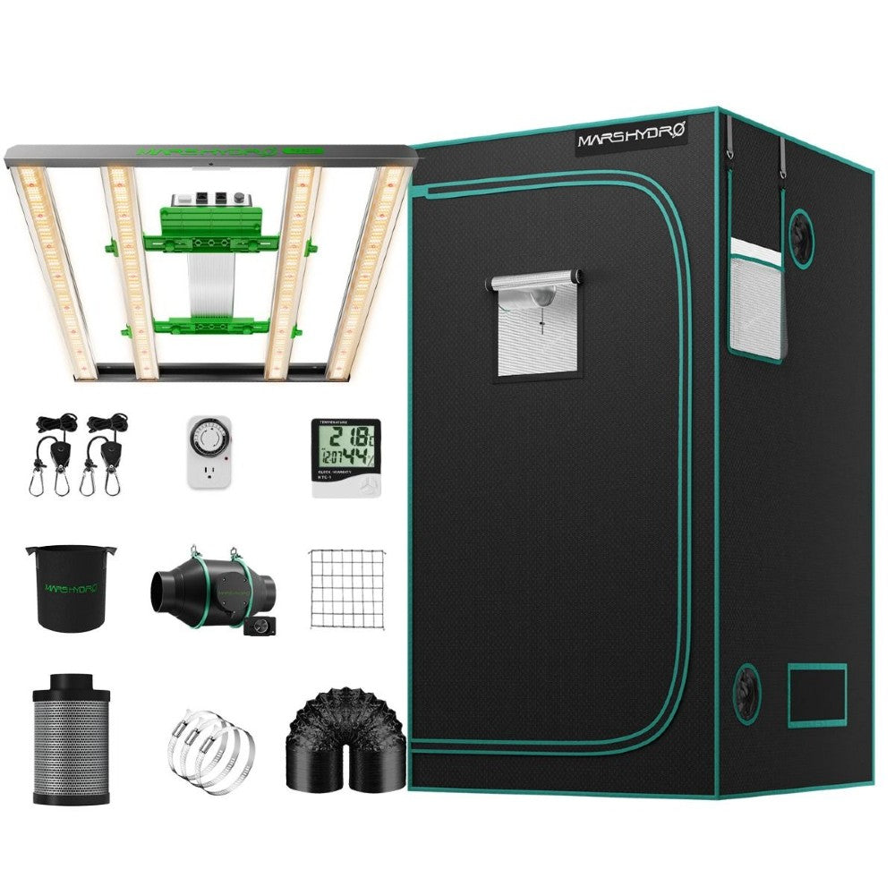 Mars Hydro FC 3000 EVO + 3' x 3' Full Grow Tent Kit