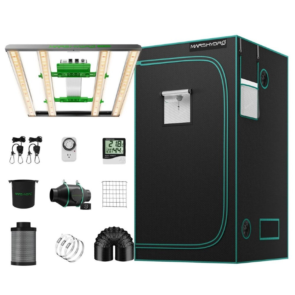 Mars Hydro FC-E 3000 & 3.3'x3.3' Complete Grow Tent Kit