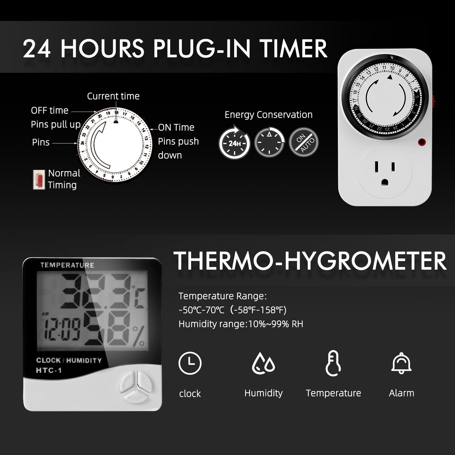 Spider Farmer® 4-Inch 205 CFM Inline Fan Kits with Speed Controller Grow Tent Ventilation System